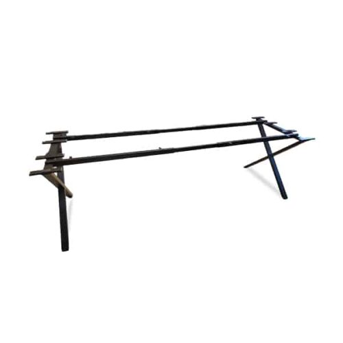 רגל מתכת כפולה לשולחן, אורך 1800-2200 מ״מ, דגם LGT68