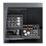 מנגנון פינה ל-4 סלי מתכת נשלפים, דגם FLYBOX URBAN