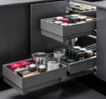 מנגנון פינה ל-4 סלי מתכת נשלפים, דגם FLYBOX URBAN